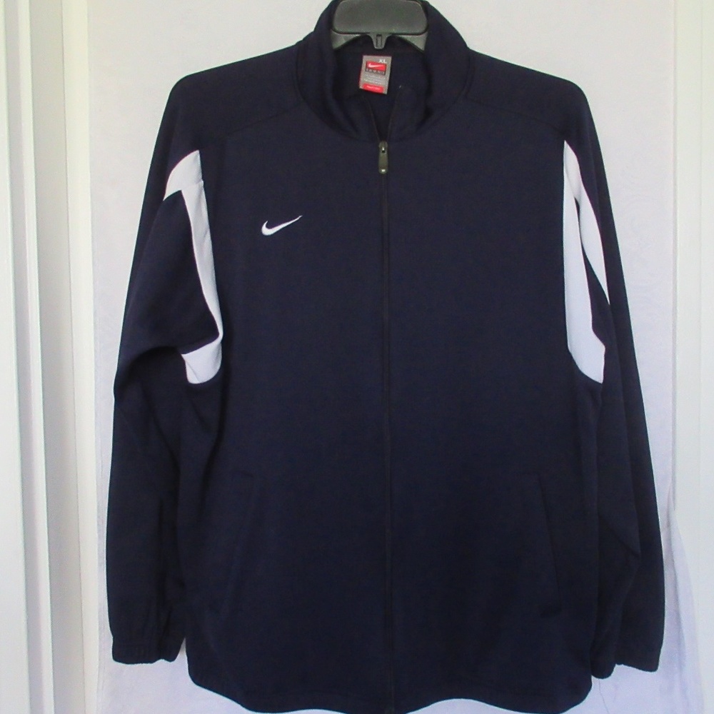 NIKE NAVY FITDRY Active wear Jacket XL